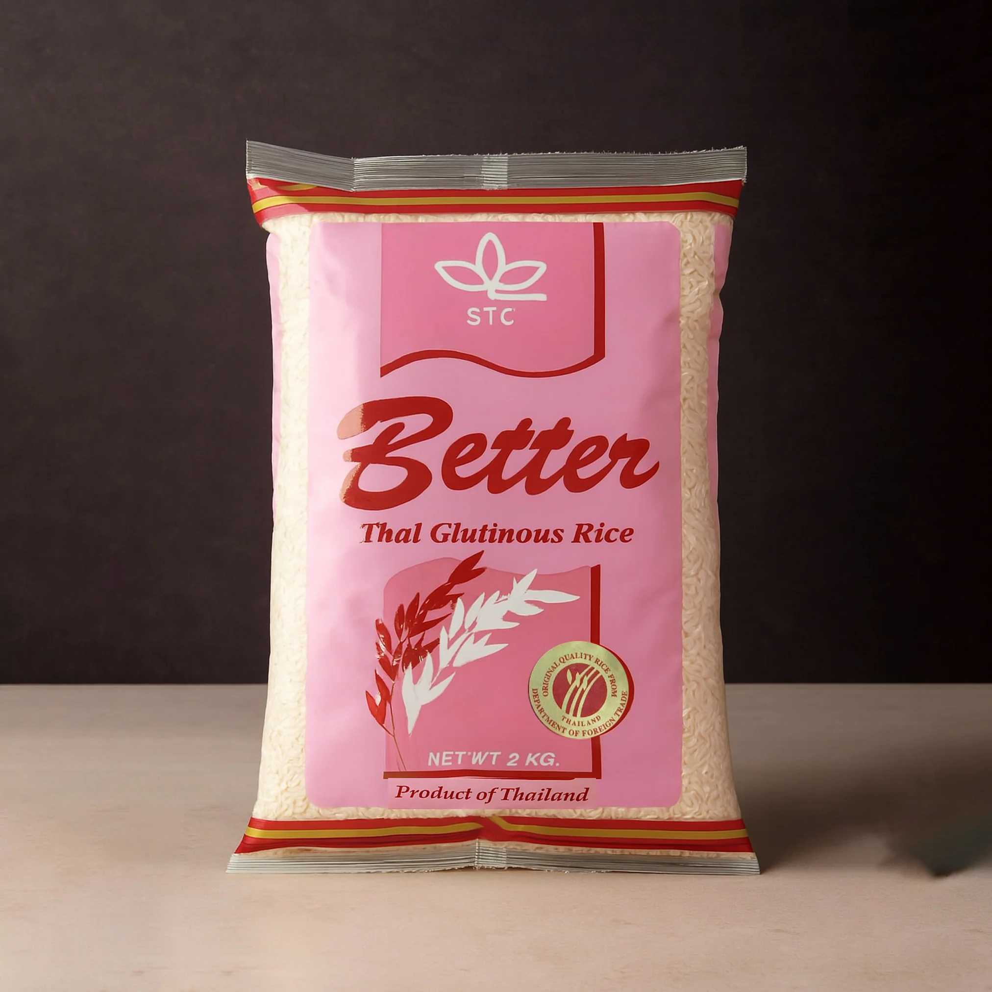 Better Thai Glutinous Rice - 2kg - Image 2