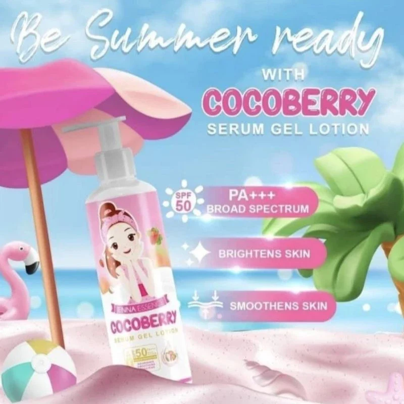 Cocoberry Serum Gel Lotion SPF50 - 250ml - Image 4