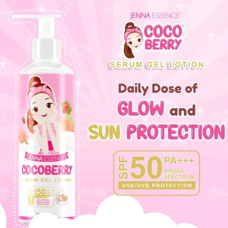 Cocoberry Serum Gel Lotion SPF50 - 250ml - Image 5