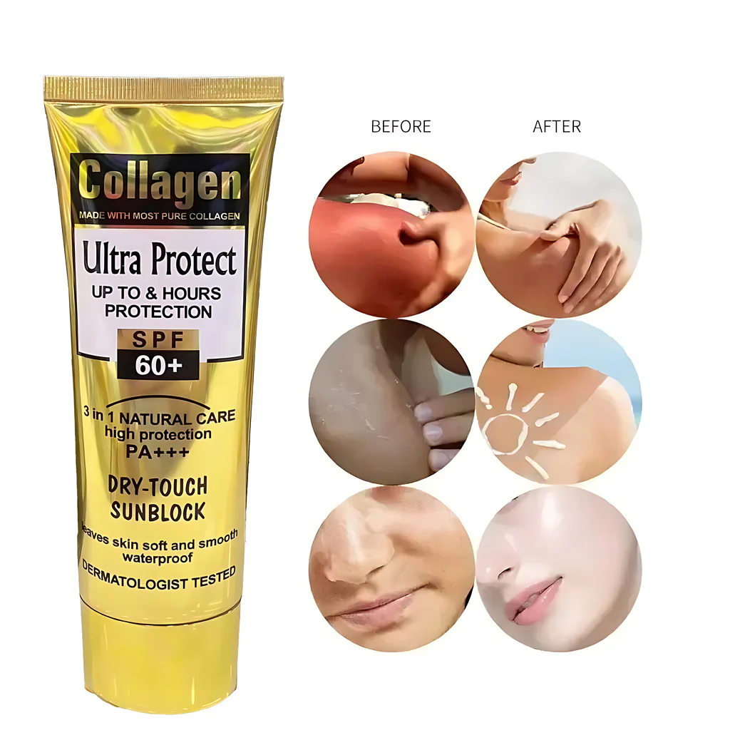 Collagen Ultra Protect Dry-Touch Sunblock SPF 60+ PA+++ – 100ml - Image 5
