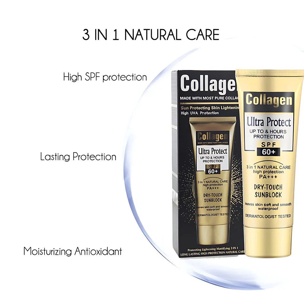 Collagen Ultra Protect Dry-Touch Sunblock SPF 60+ PA+++ – 100ml - Image 9