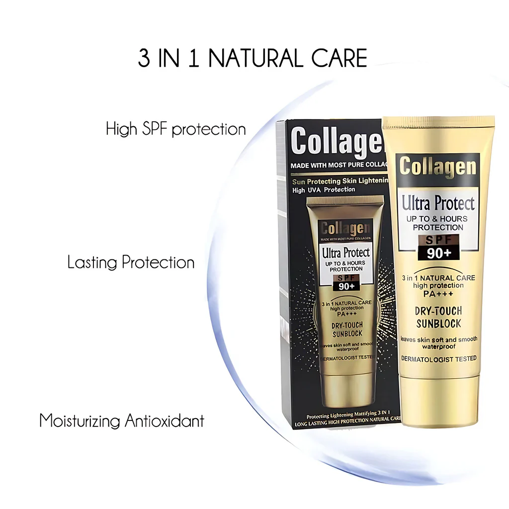 Collagen Ultra Protect Dry-Touch Sunblock SPF 90+ PA+++ – 100ml - Image 10