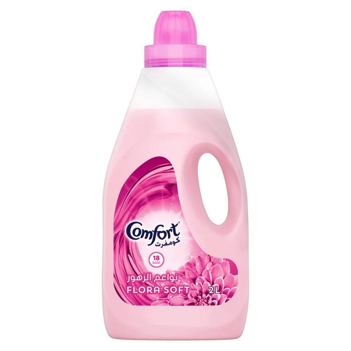Comfort Fabric Softener Flora Soft 2Litre (pink) - Image 4
