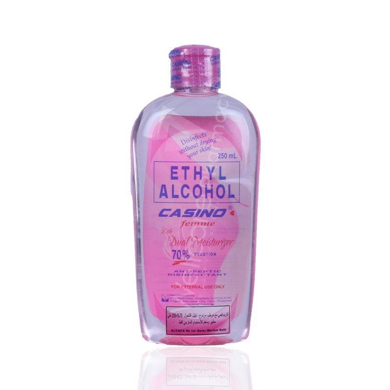 Casino 70% Ethyl Alcohol Femme With Dual Moisturizer 250ml