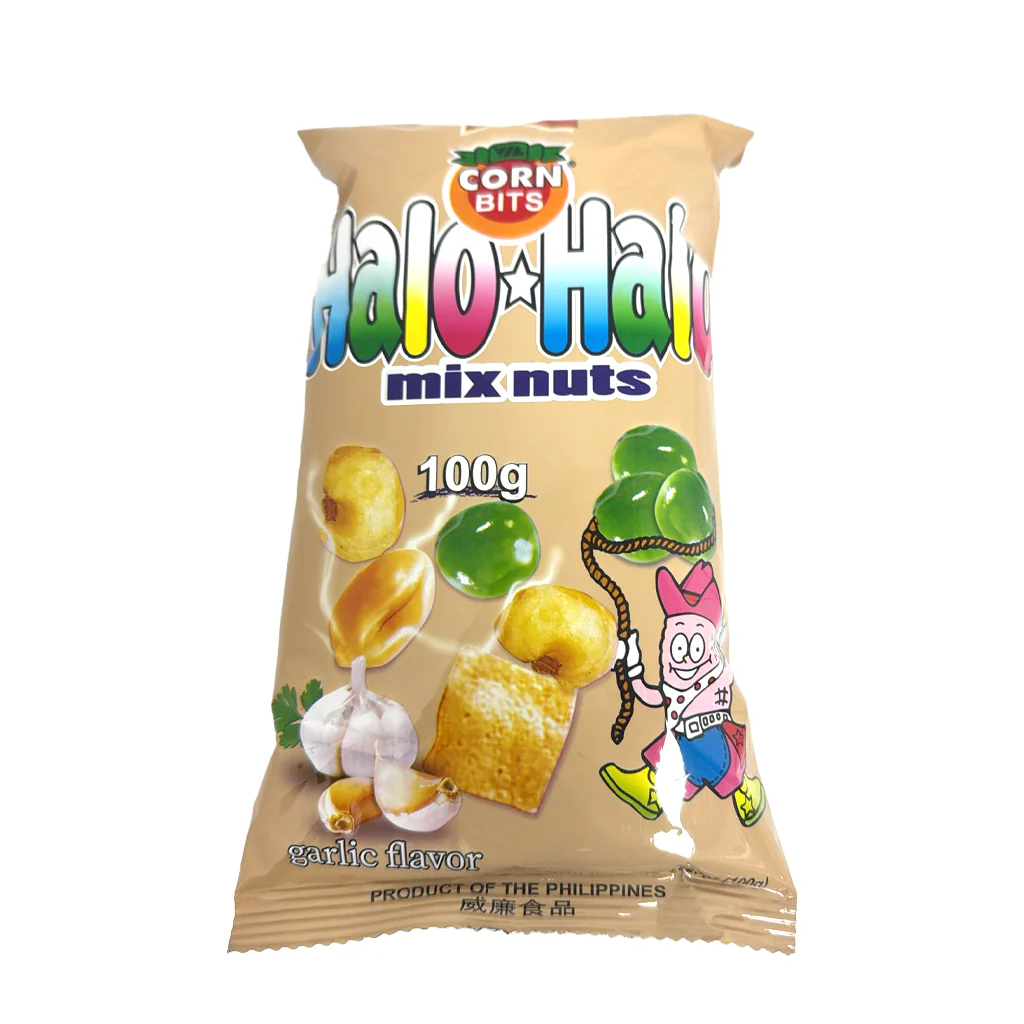 Corn Bits Halo-Halo Mix Nuts – 3-Flavor Combo Pack (100g Each) - Image 4