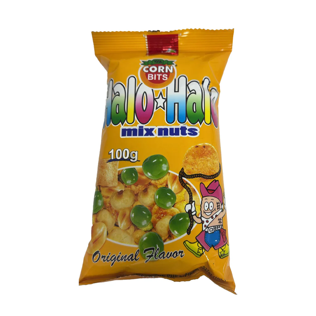 Corn Bits Halo-Halo Mix Nuts – Original Flavor | 100g Snack Pack - Image 2