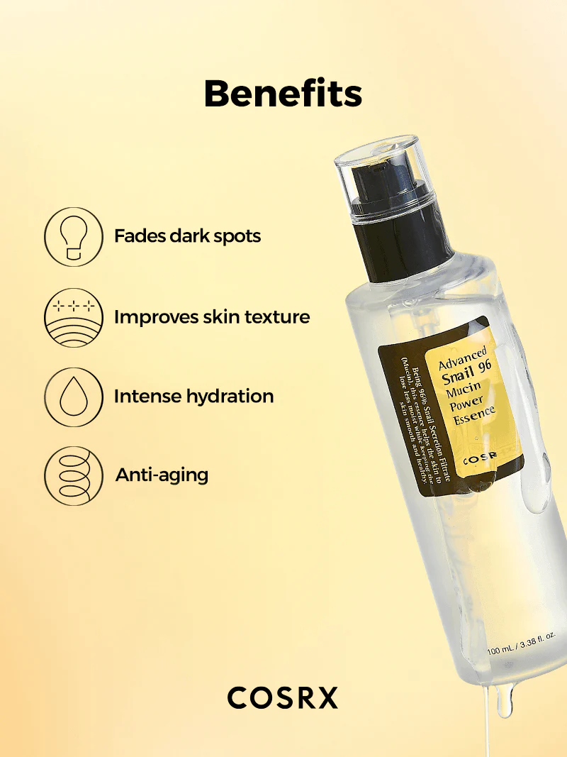 COSRX Advanced Snail 96 Mucin Power Essence - 100ml (Original) - Image 4