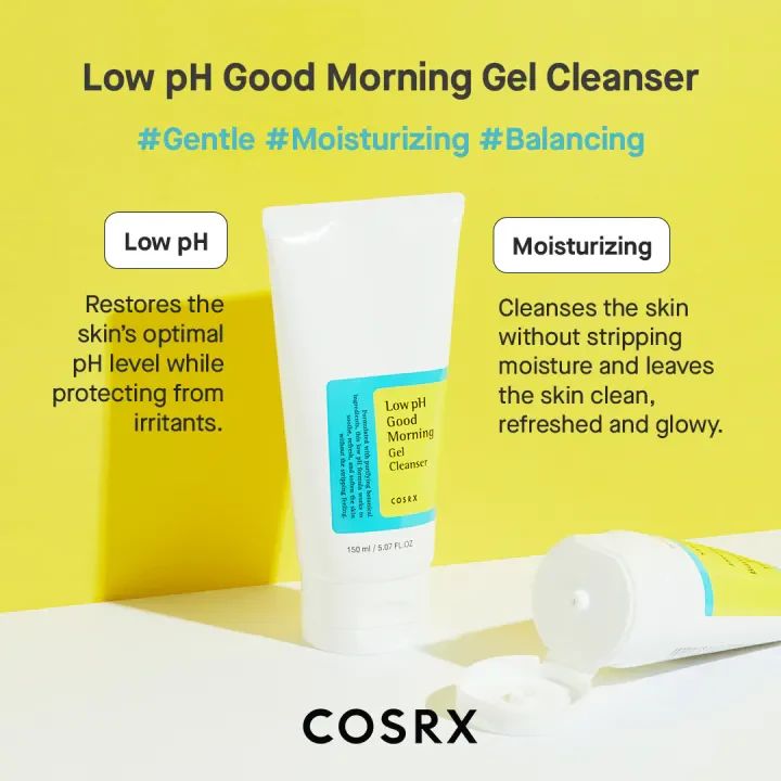 COSRX Low pH Good Morning Gel Cleanser - 150ml - Image 13