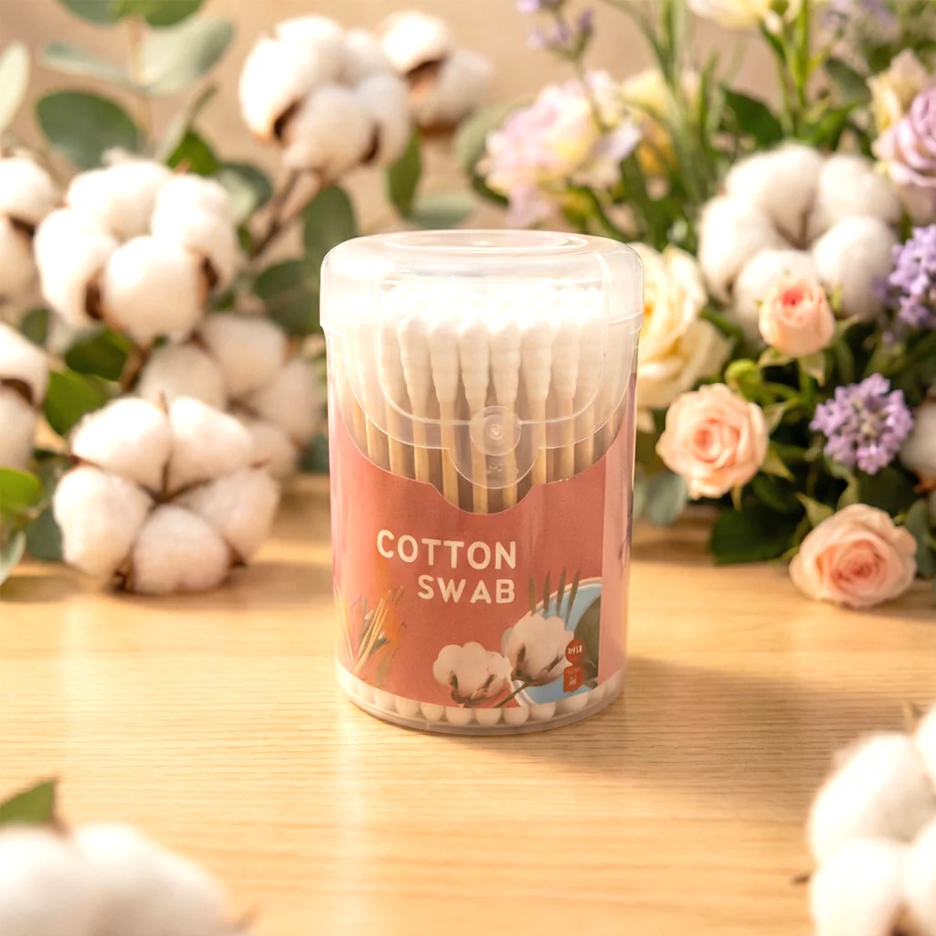 Cotton Swabs – 100 Pieces - Image 2