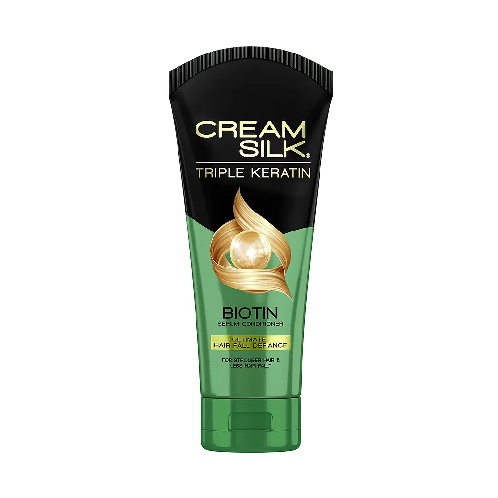 Cream Silk Triple Keratin Biotin Serum Conditioner – Ultimate Hair Fall Defiance (170ml) - Image 7