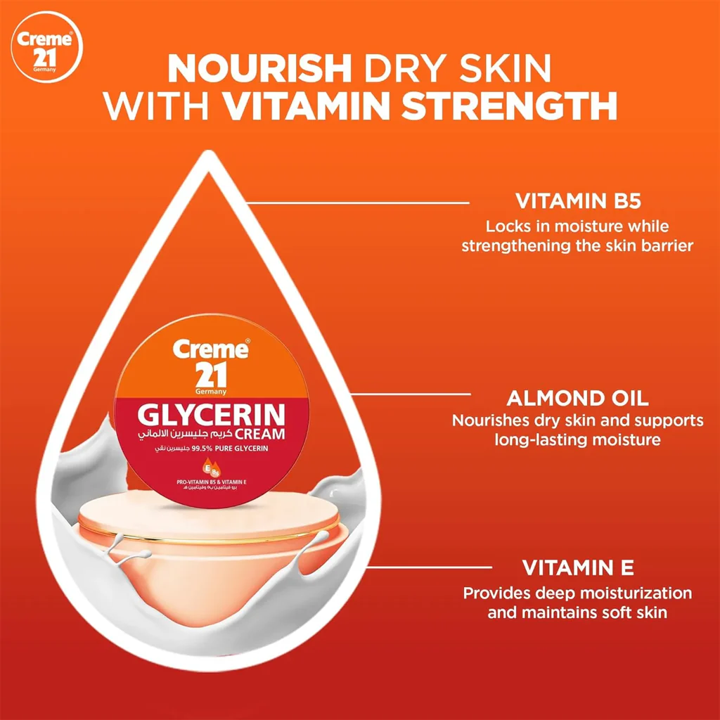 Crème 21 Germany Glycerin Cream – 80ml - Image 8