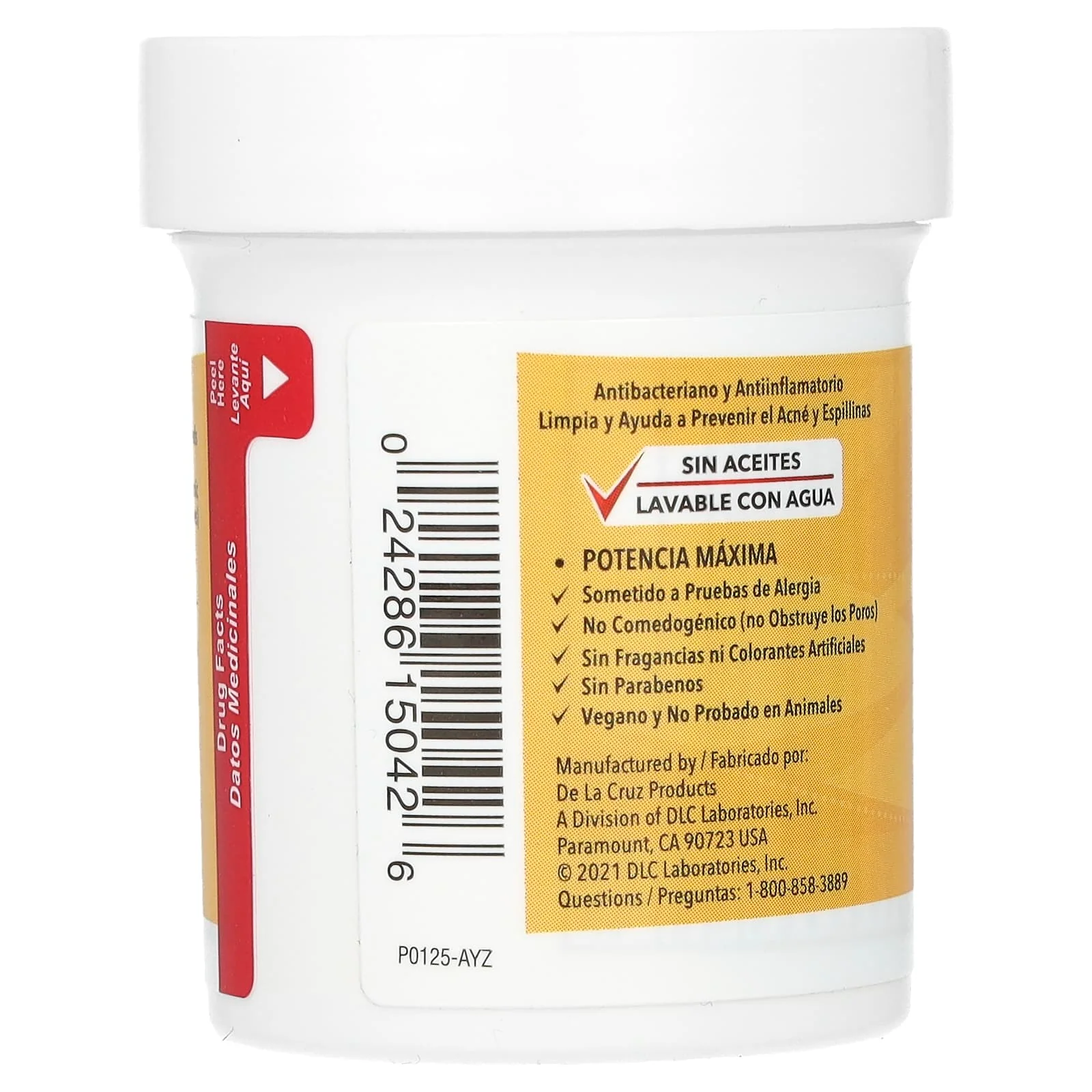 De La Cruz Maximum Strength Acne Treatment - 73.7g - Image 9
