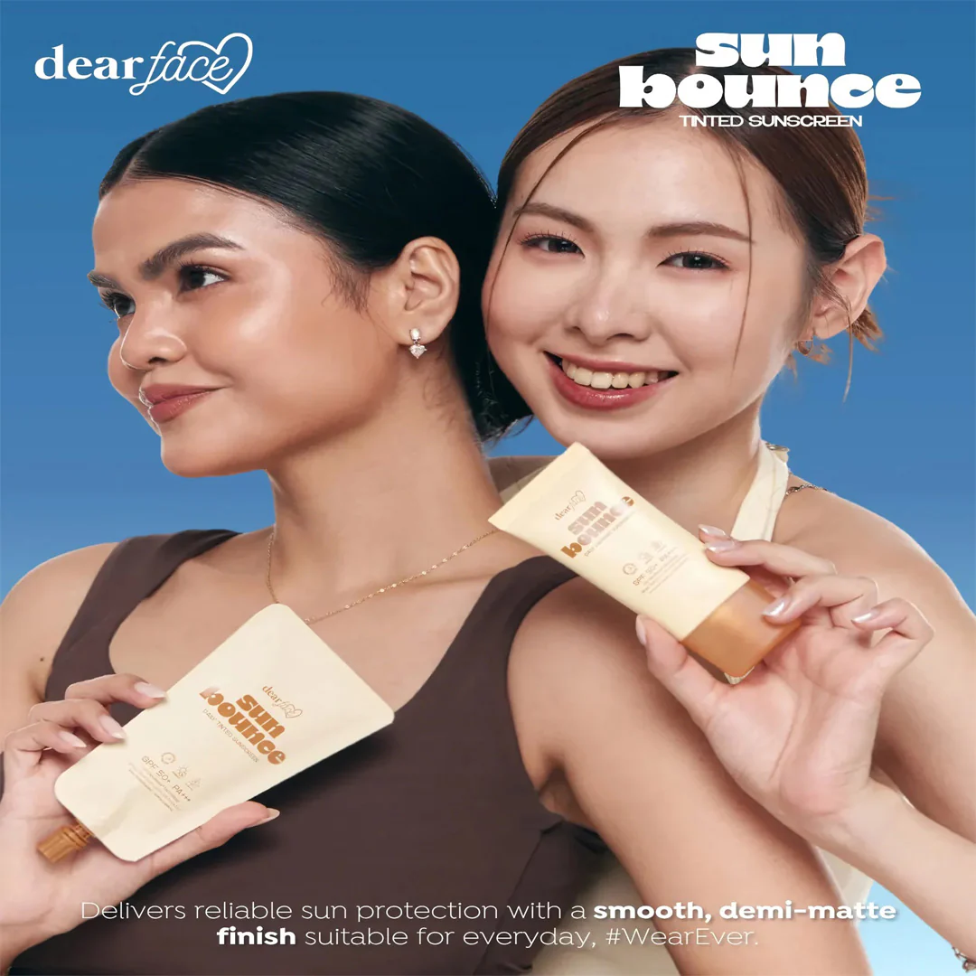 Dear Face Sunbounce Daily Tinted Sunscreen SPF50+ PA+++ – 50ml - Image 2