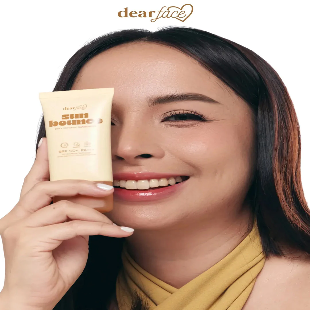 Dear Face Sunbounce Daily Tinted Sunscreen SPF50+ PA+++ – 50ml - Image 6