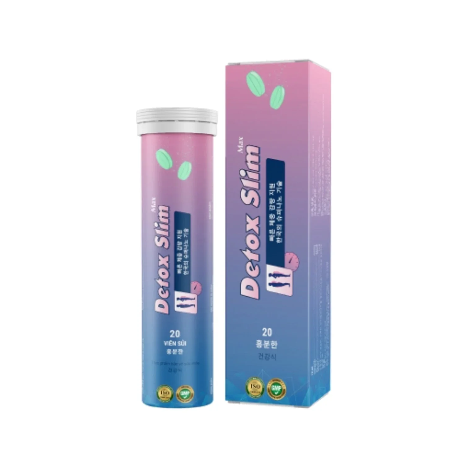 Detox Slim Max Slimming Juice Effervescent Tablet for Weight Loss Detox