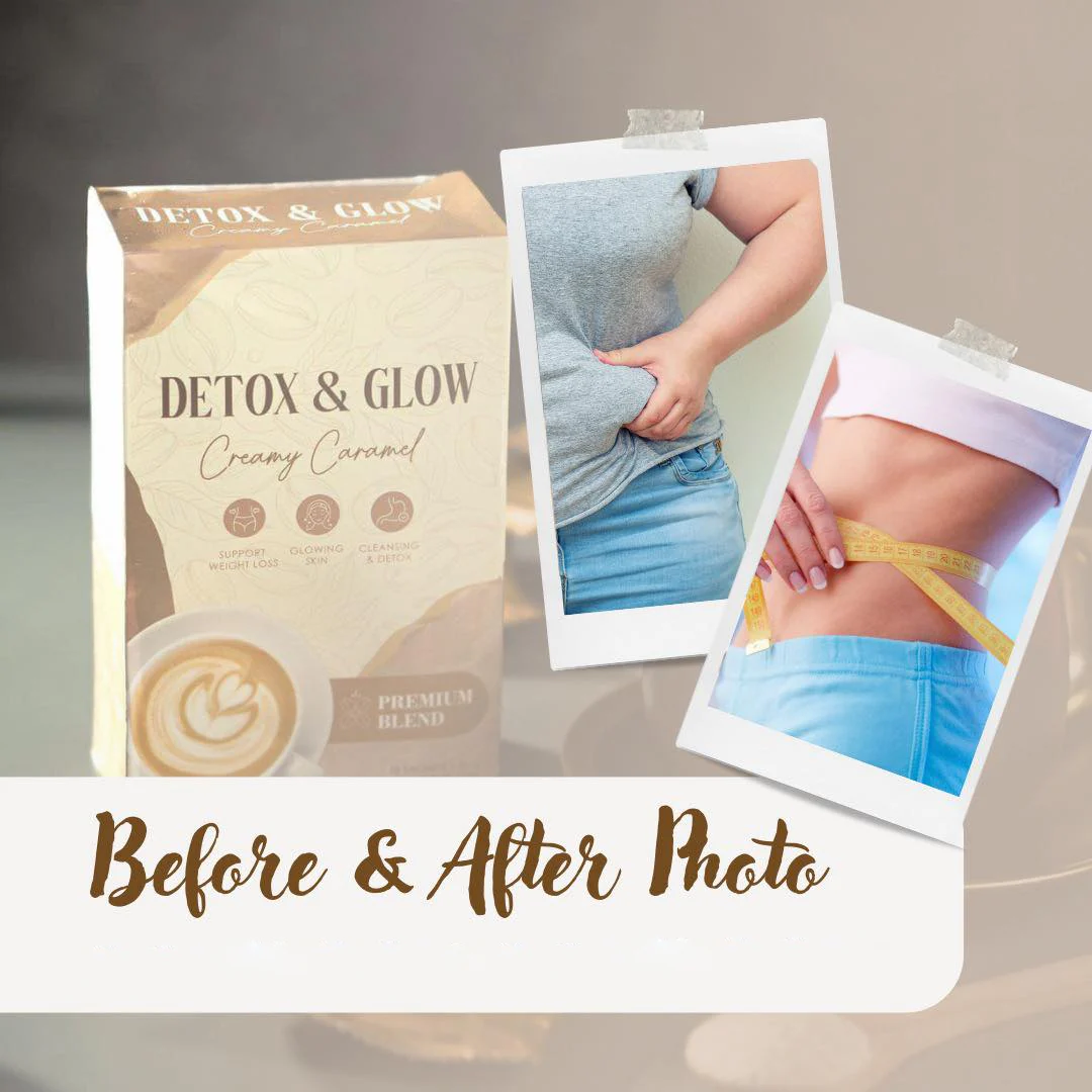 Detox & Glow Creamy Caramel Premium Blend - 210g - Image 2
