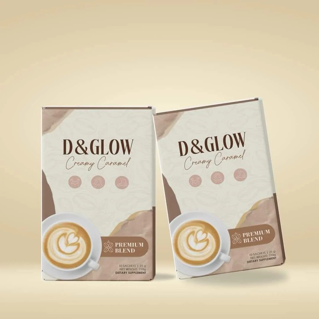Detox & Glow Creamy Caramel Premium Blend - 210g - Image 8