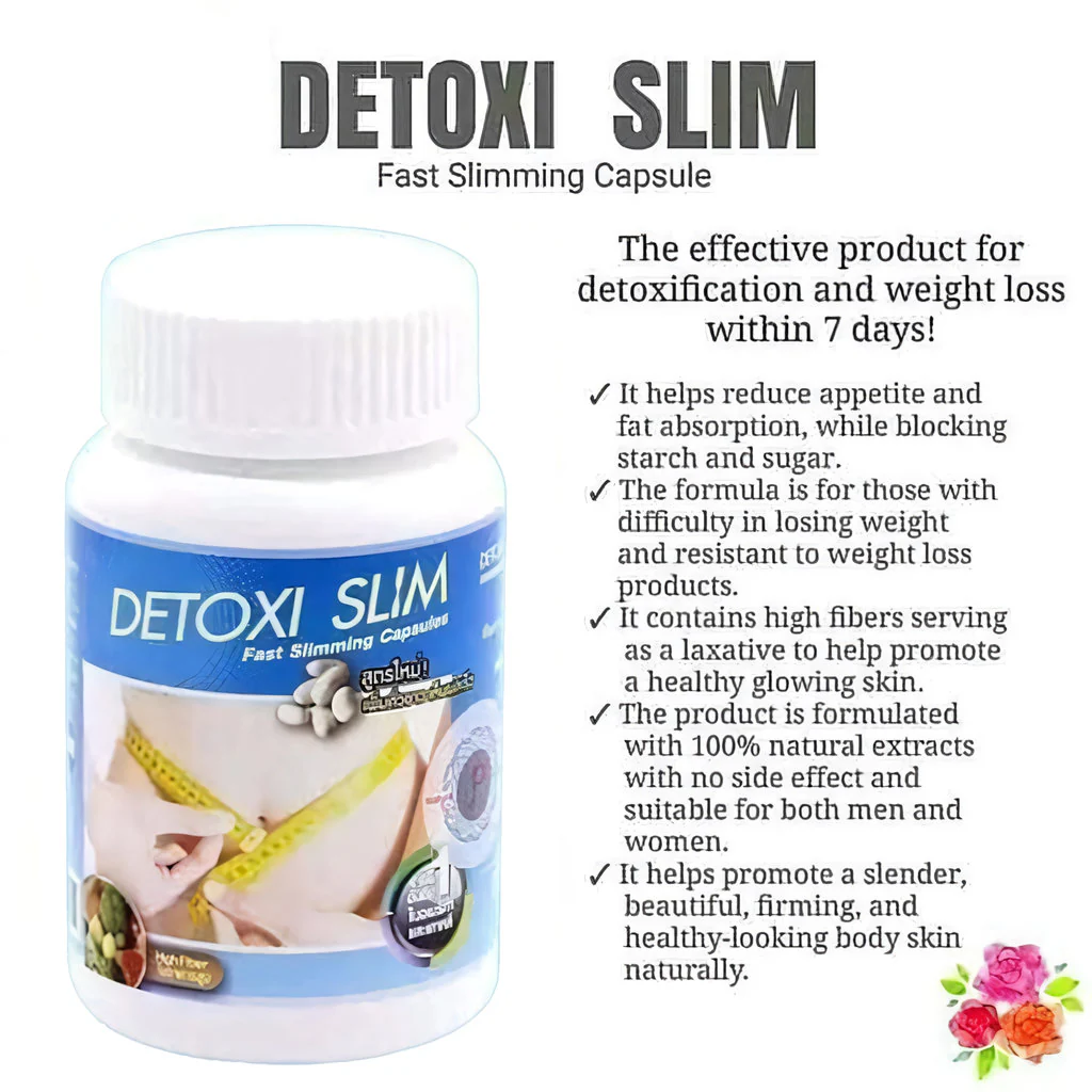 Detoxi Slim Fast Slimming Capsules – 30s - Image 11