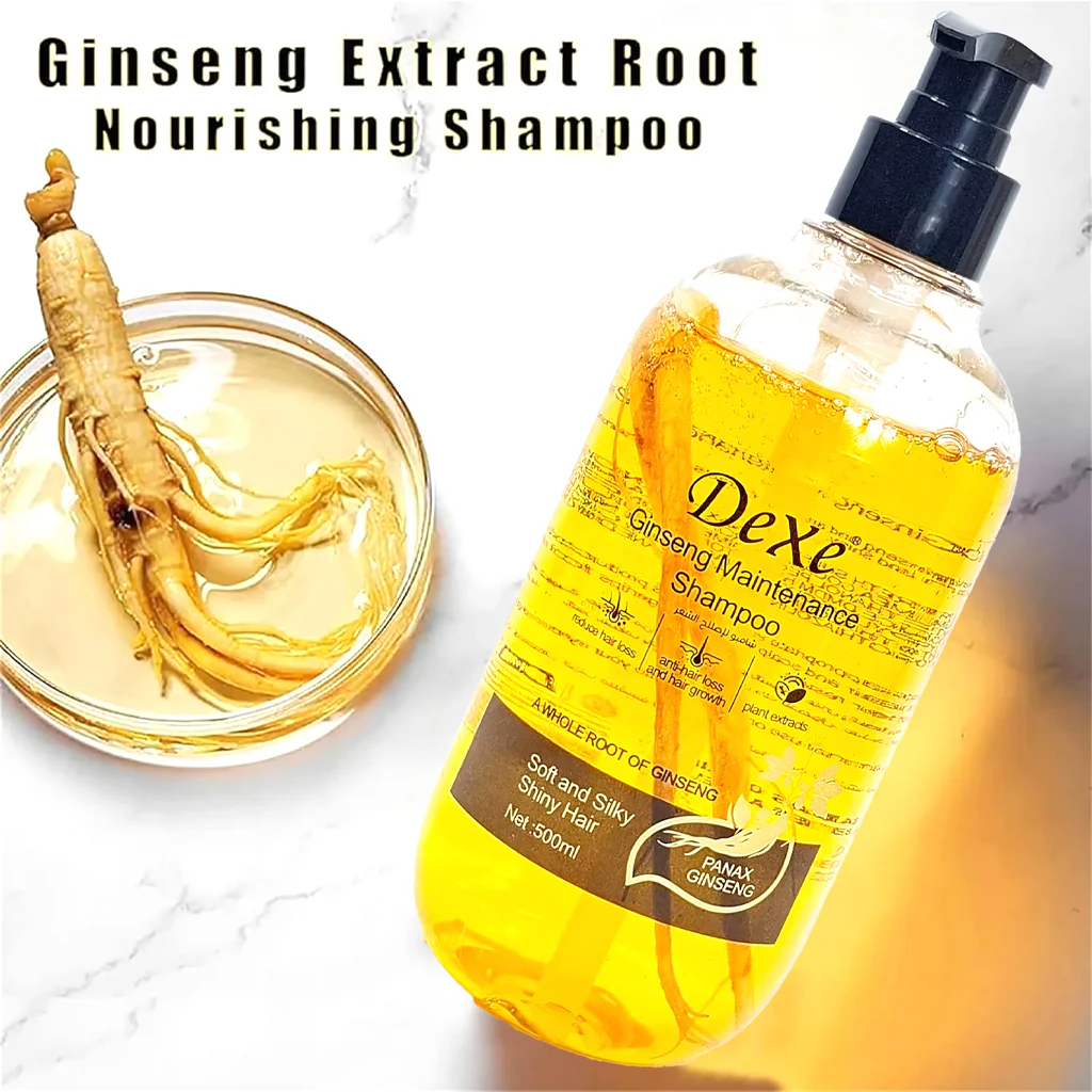 Dexe Ginseng Maintenance Shampoo – Strengthen, Nourish & Revitalize (500ml) - Image 2