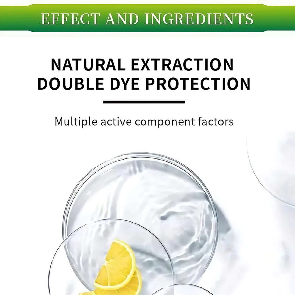 Dexe Natural Black Argan Speedy Hair Color Shampoo - 420ml - Image 10