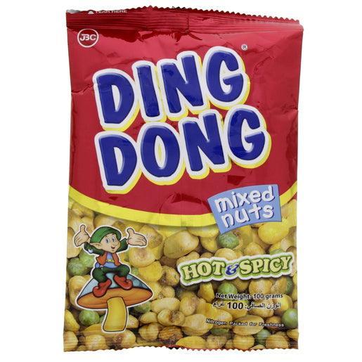 Ding Dong Snack Mix Nuts Hot & Spicy 100gm dingdong