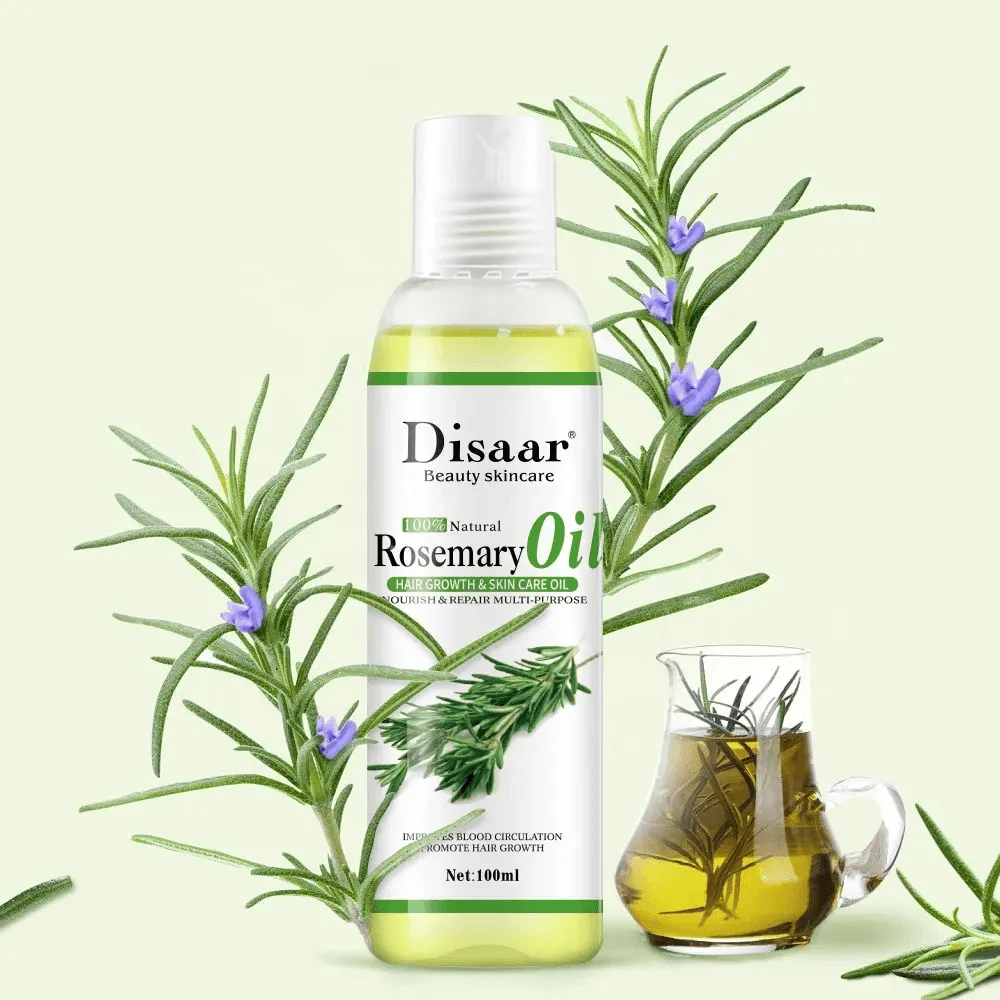 Disaar 100% Natural Rosemary Hair Growth & Skin Care Oil – 6 Pack Combo (100ml each) - Image 6