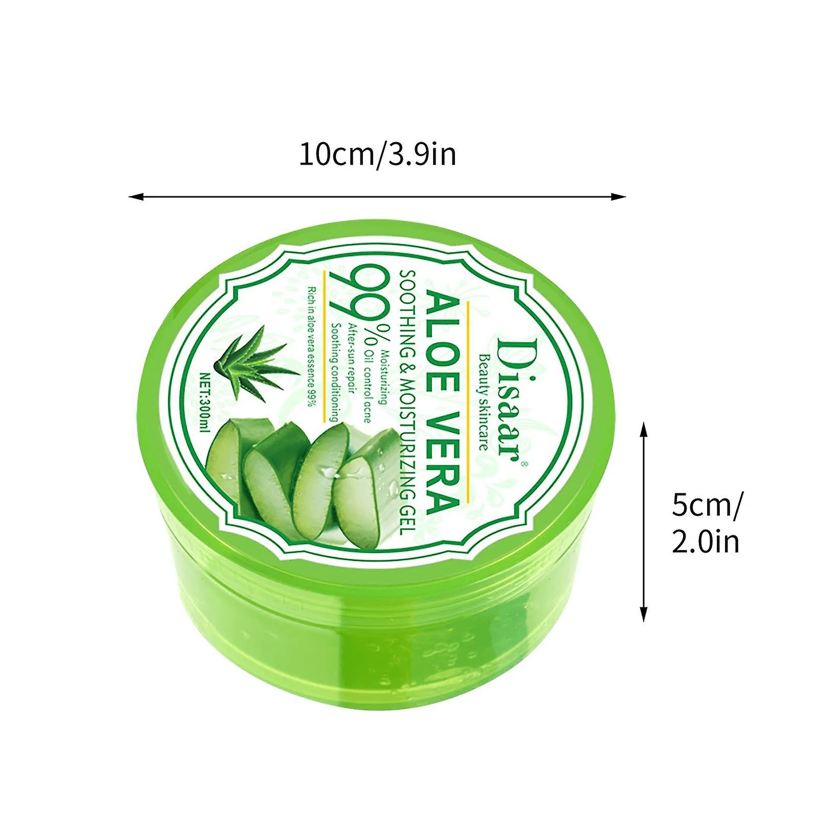 Disaar Aloe Vera Soothing & Moisturizing Gel - 300ml - Image 7