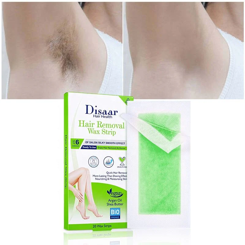 Disaar Hair Removal Wax Strips For Dry Skin - 20 Wax Strips - Image 5