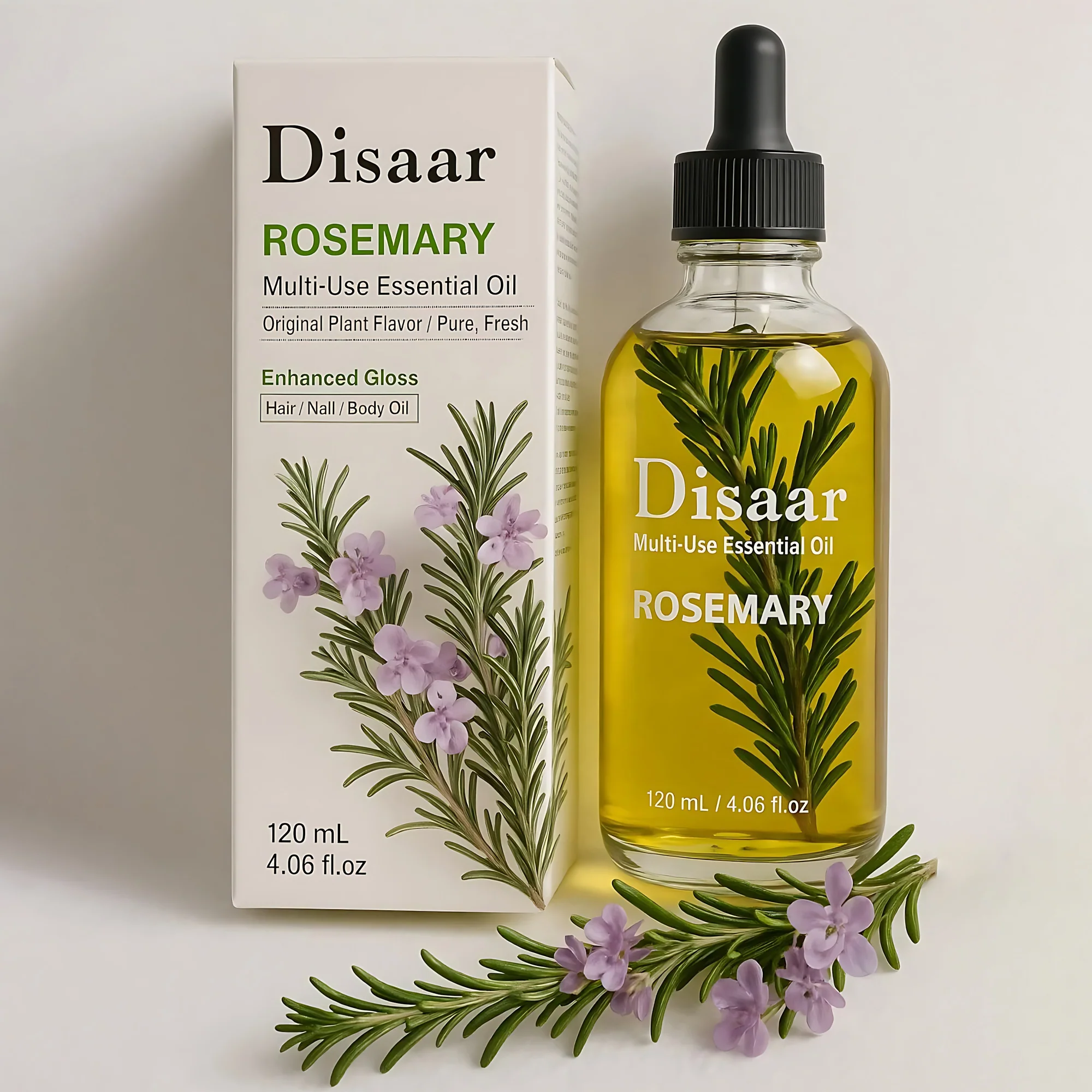 Disaar Rosemary Multi-Use Essential Oil – 120ml - Image 2