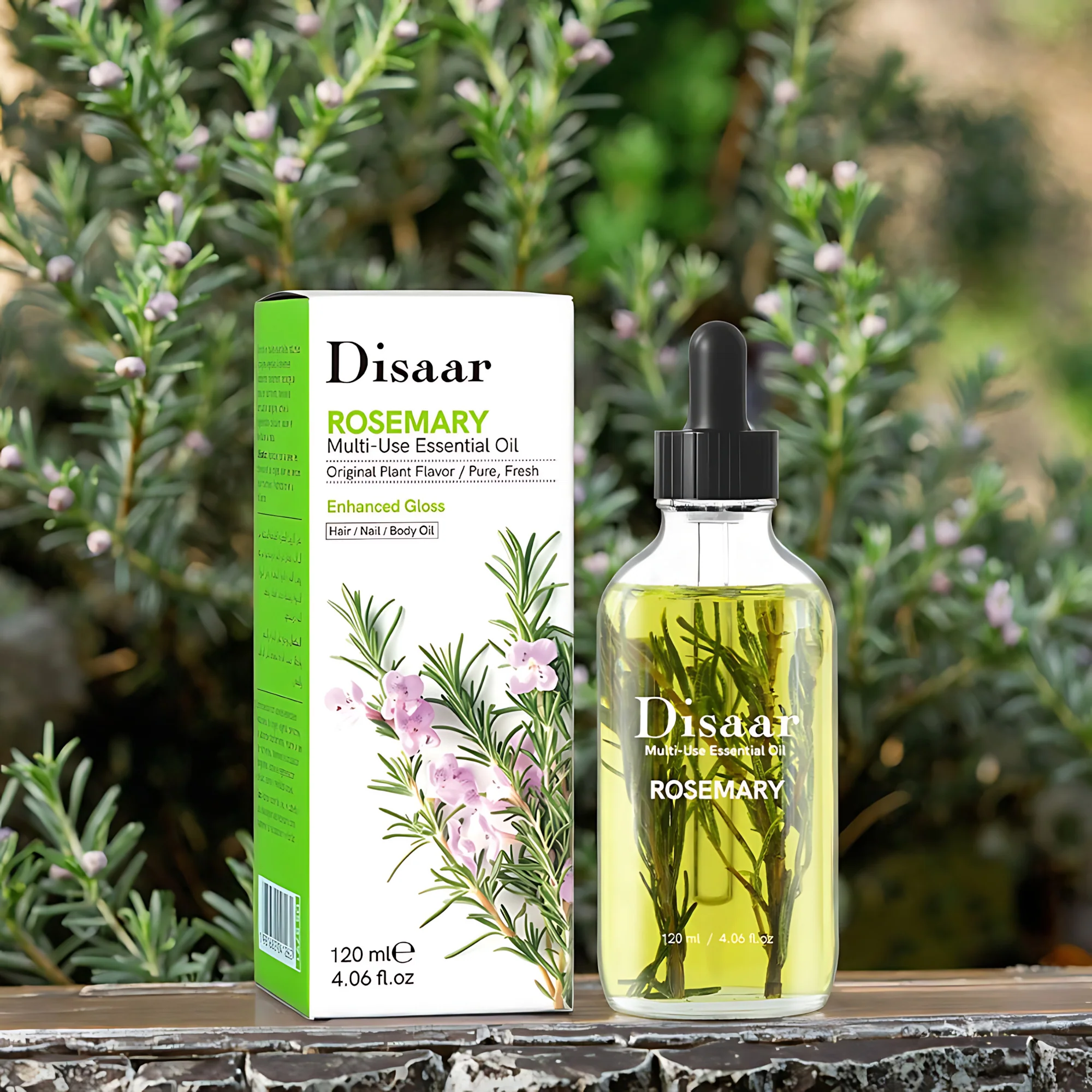Disaar Rosemary Multi-Use Essential Oil – 120ml - Image 4