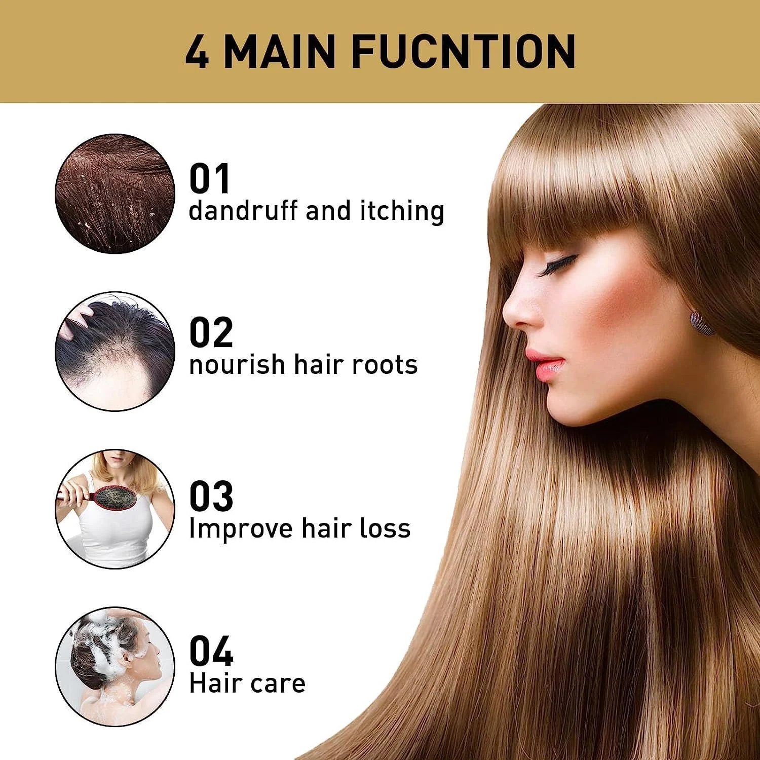 Diyating Hair Growth Sakura Japanese Shampoo - 300ml - Image 5