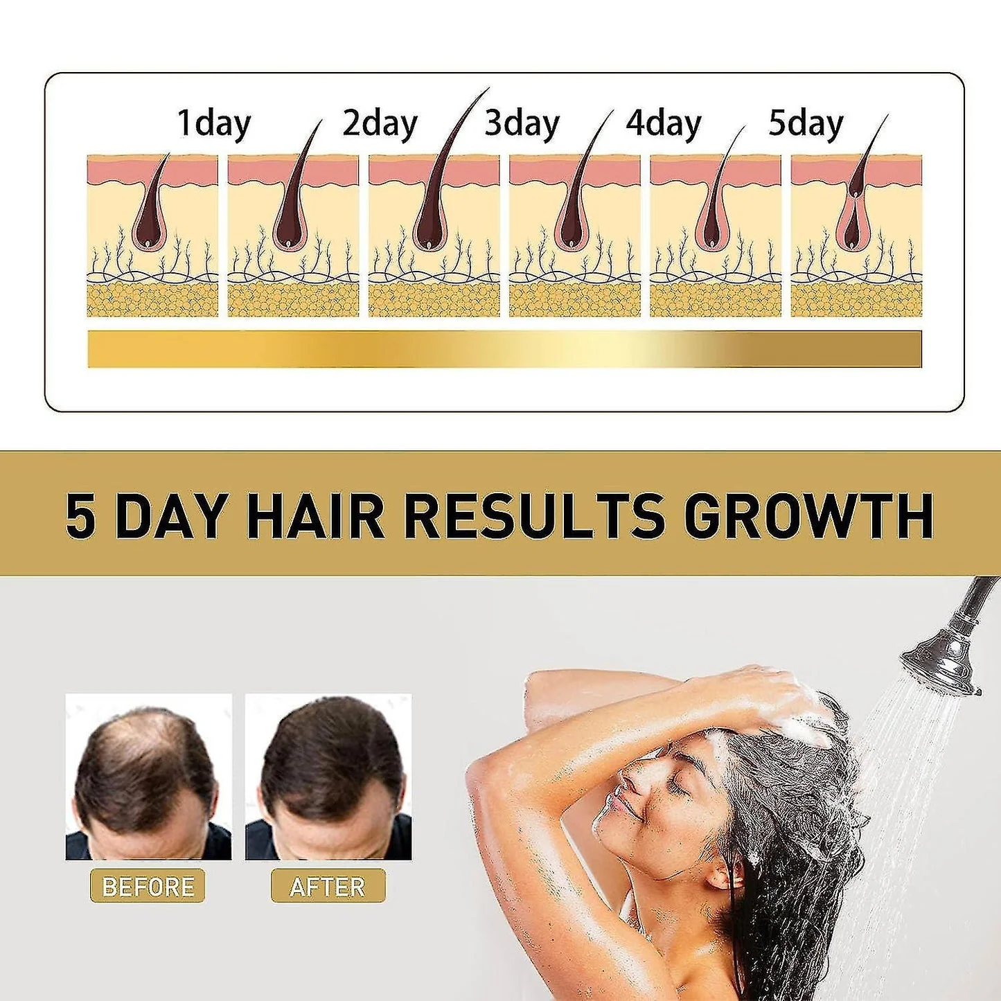 Diyating Hair Growth Sakura Japanese Shampoo & Conditioner Set - 300ml × 2Pcs - Image 8