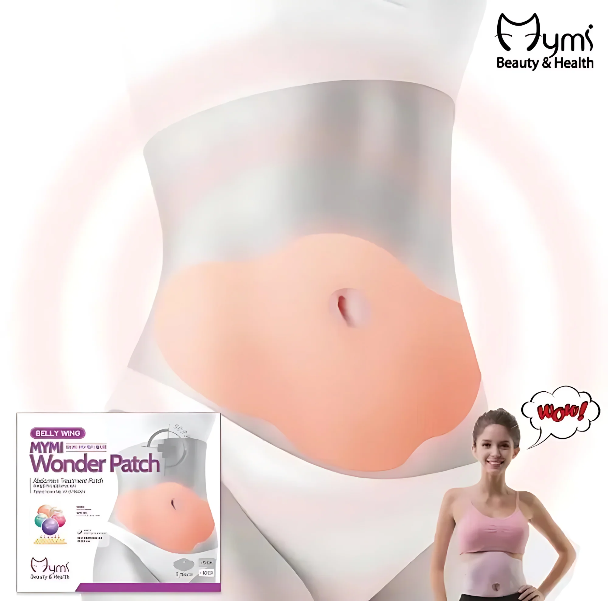 Belly Wing MYMI Wonder Patch – Abdominal Treatment Patch Pack of 5 - Image 9