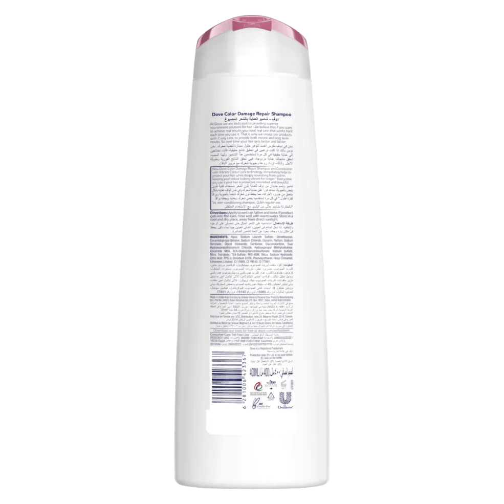 Dove Nutritive Solutions Color Care Shampoo - 400ml - Image 4