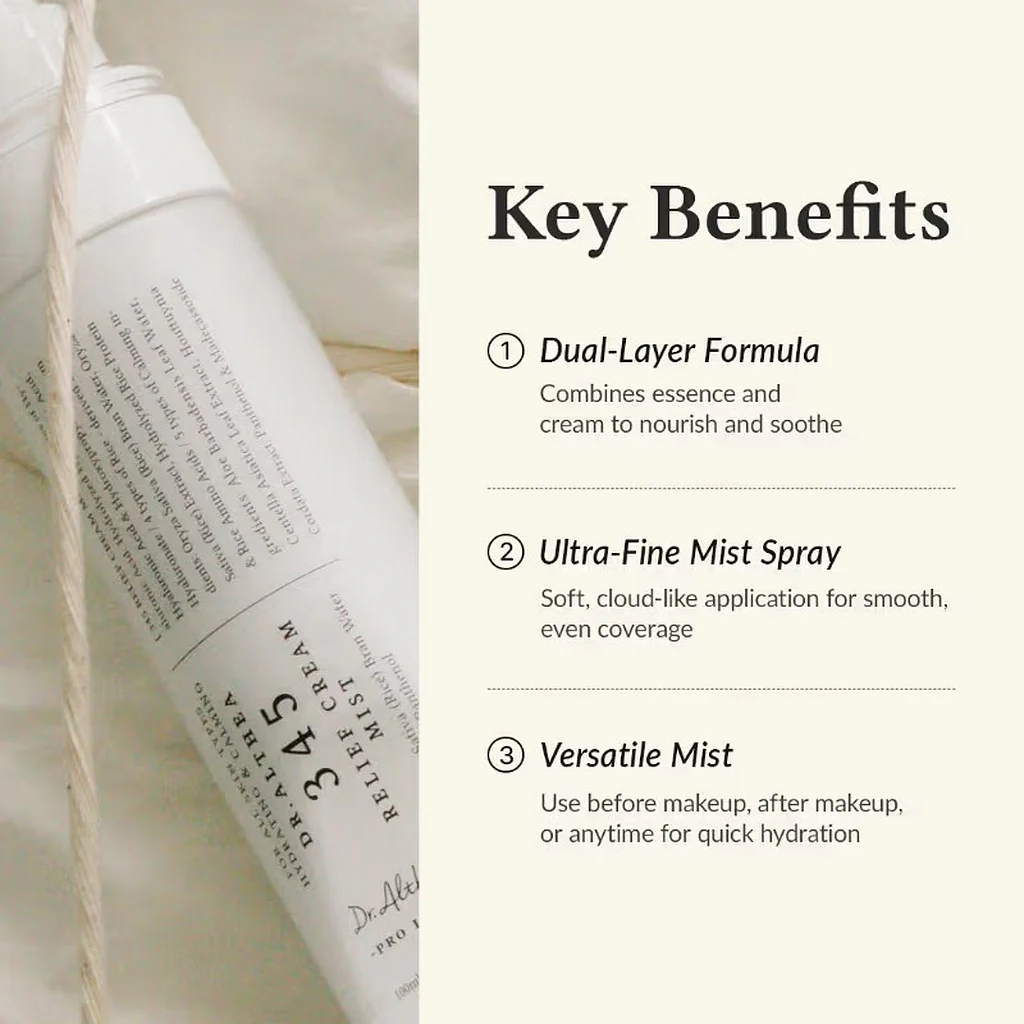 Dr. Althea 345 Relief Cream Mist – 100ml - Image 11