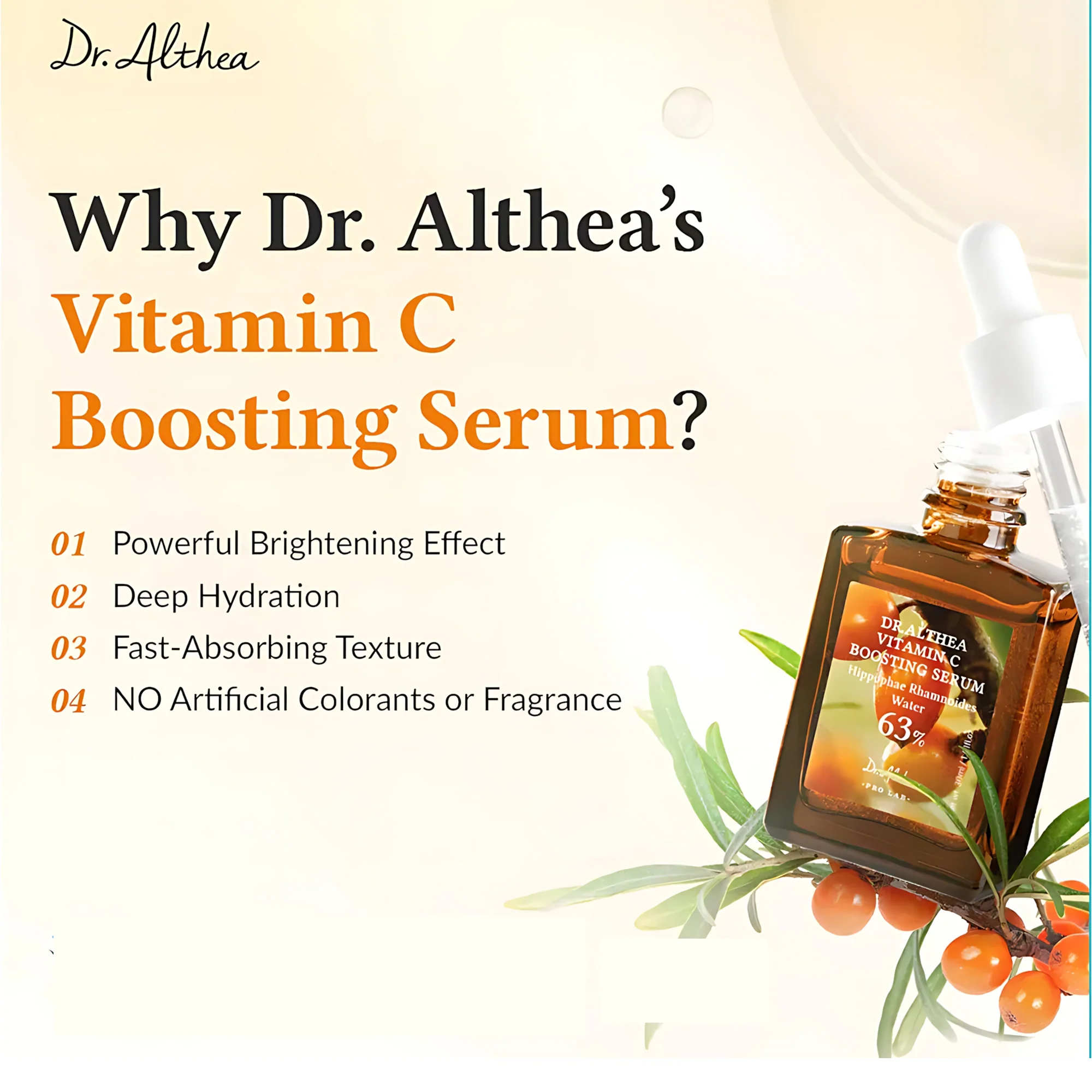 Dr. Althea Vitamin C Boosting Serum – 30ml - Image 2