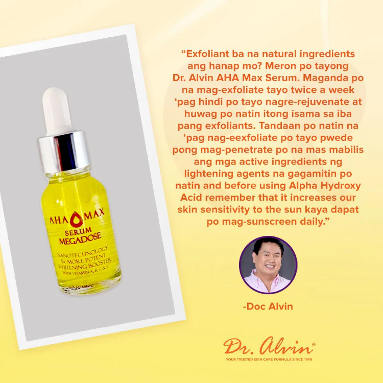 Dr. Alvin AHA Max Megadose Serum - 15ml - Image 3