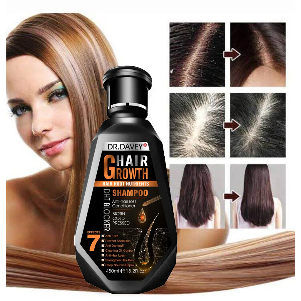 Dr. Davey Hair Growth Shampoo – 450ml - Image 9