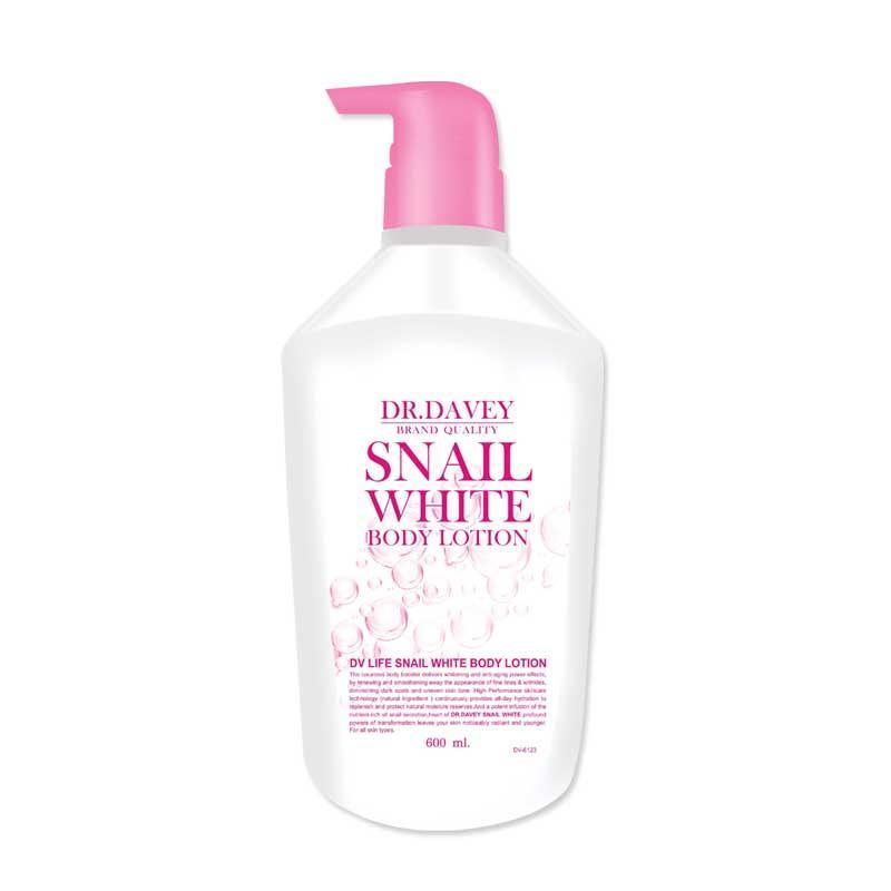 Dr.Davey Snail Whitening Skin Body Lotion - 600ml - Image 2