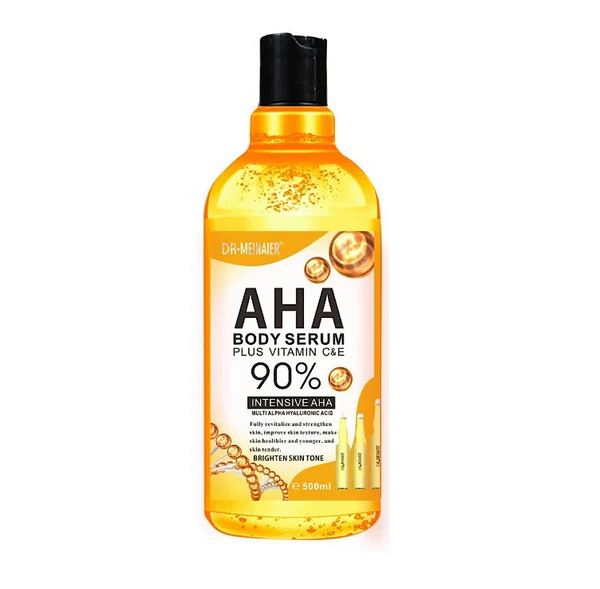 Dr.Meinaier 90% Intensive AHA Body Serum Vitamin C & E - 500ml - Image 2