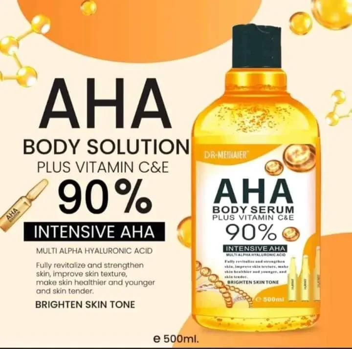 Dr.Meinaier 90% Intensive AHA Body Serum Vitamin C & E - 500ml - Image 5