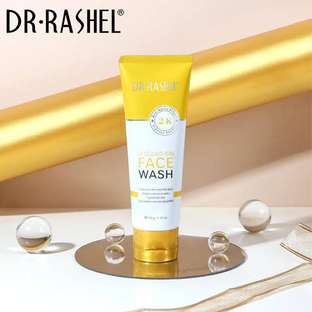 Dr. Rashel 24K Gold Anti-Aging Face Wash - 100g - Image 9