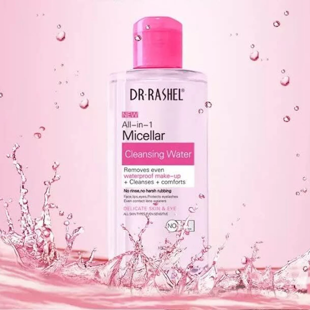Dr.Rashel All-In-1 Micellar Cleansing Water (Pink) - 300ml - Image 9