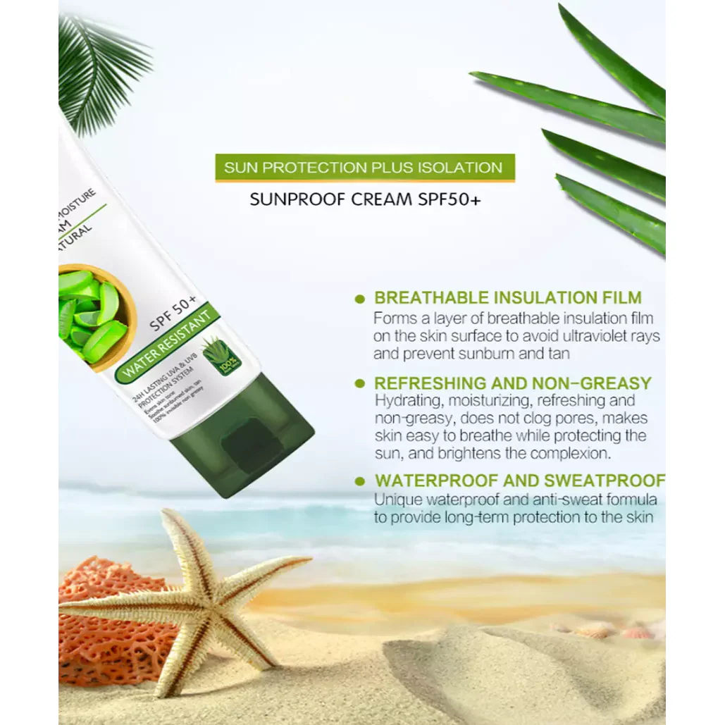 Dr.Rashel Aloe Vera Sun Cream SPF 50+ - 60g - Image 5