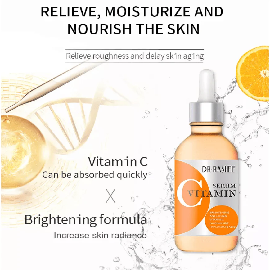 Dr. Rashel Complete Facial Serum Set – Pack of 3 (Vitamin C, Retinol & Hyaluronic Acid) – 30ml Each - Image 6