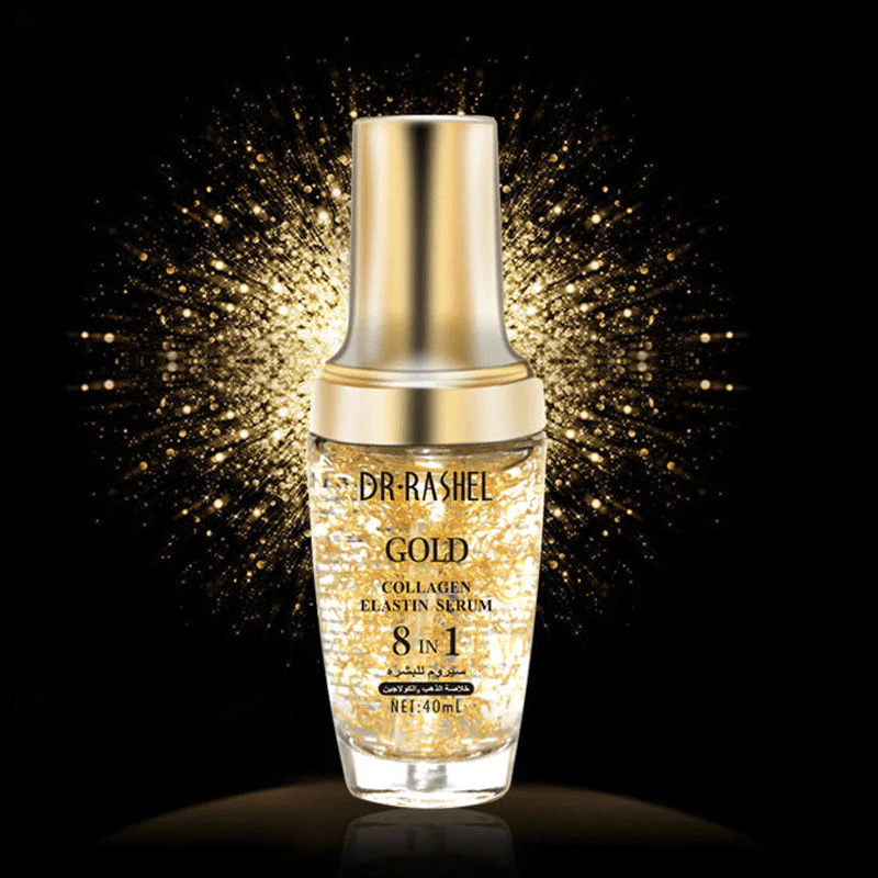 Dr.Rashel Gold 8 In 1 Collagen Elastin Face Serum(New) - 40ml - Image 2