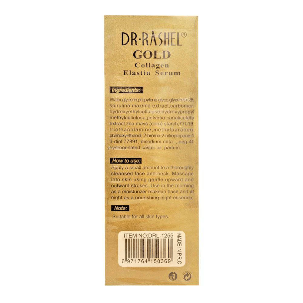 Dr.Rashel Gold 8 In 1 Collagen Elastin Face Serum(New) - 40ml - Image 7