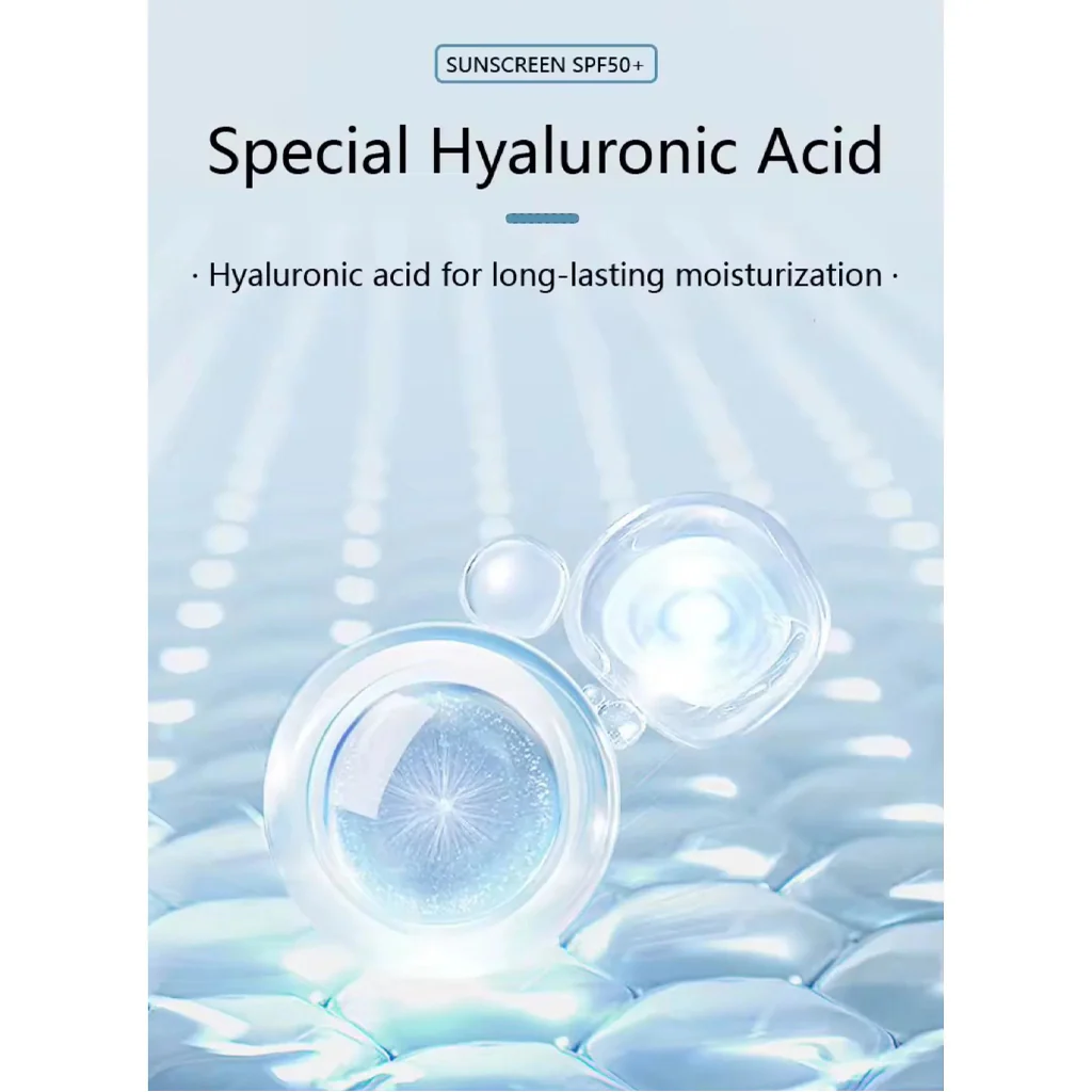 Dr. Rashel Hyaluronic Acid Ultra Hydrating Sunscreen SPF 50+ PA++++ - 50g - Image 7