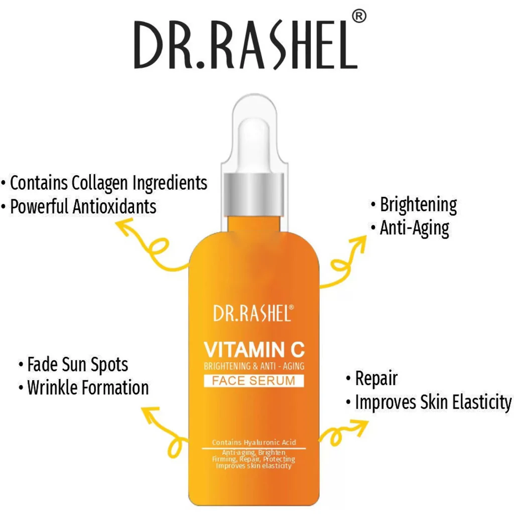 Dr. Rashel Vitamin C Brightening Face Serum – 50ml - Image 17
