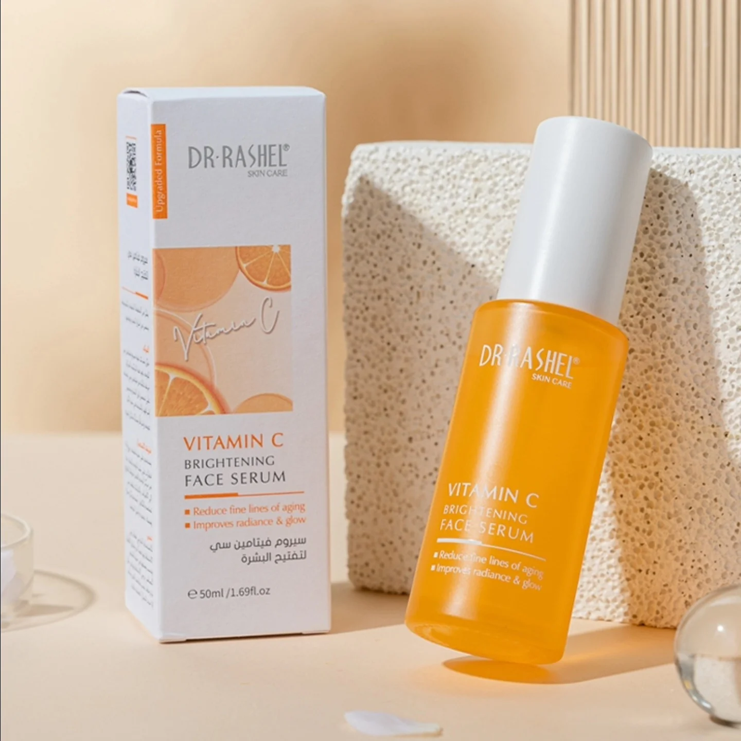 Dr. Rashel Vitamin C Brightening Face Serum – 50ml - Image 4